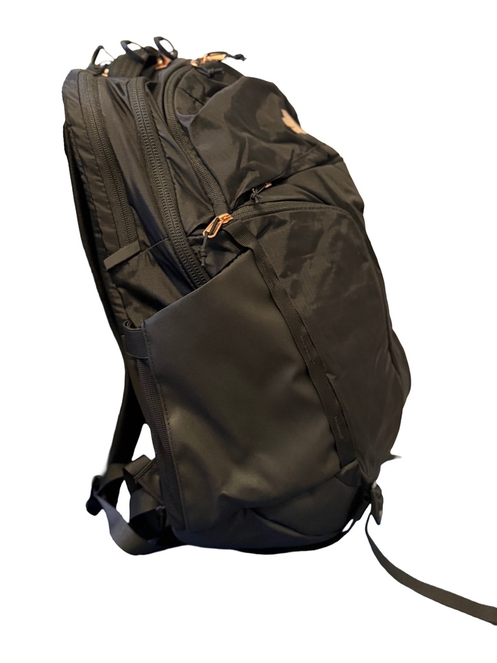 NEW The North Face Women's Surge Backpack, 12" x 6.5" x 19.5", Blk/Rose Gld - Picture 7 of 17